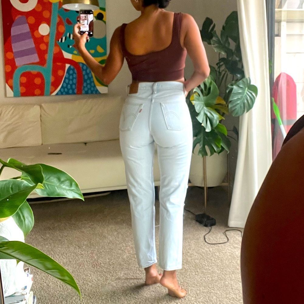 Wedgie straight Levi’s premium jeans